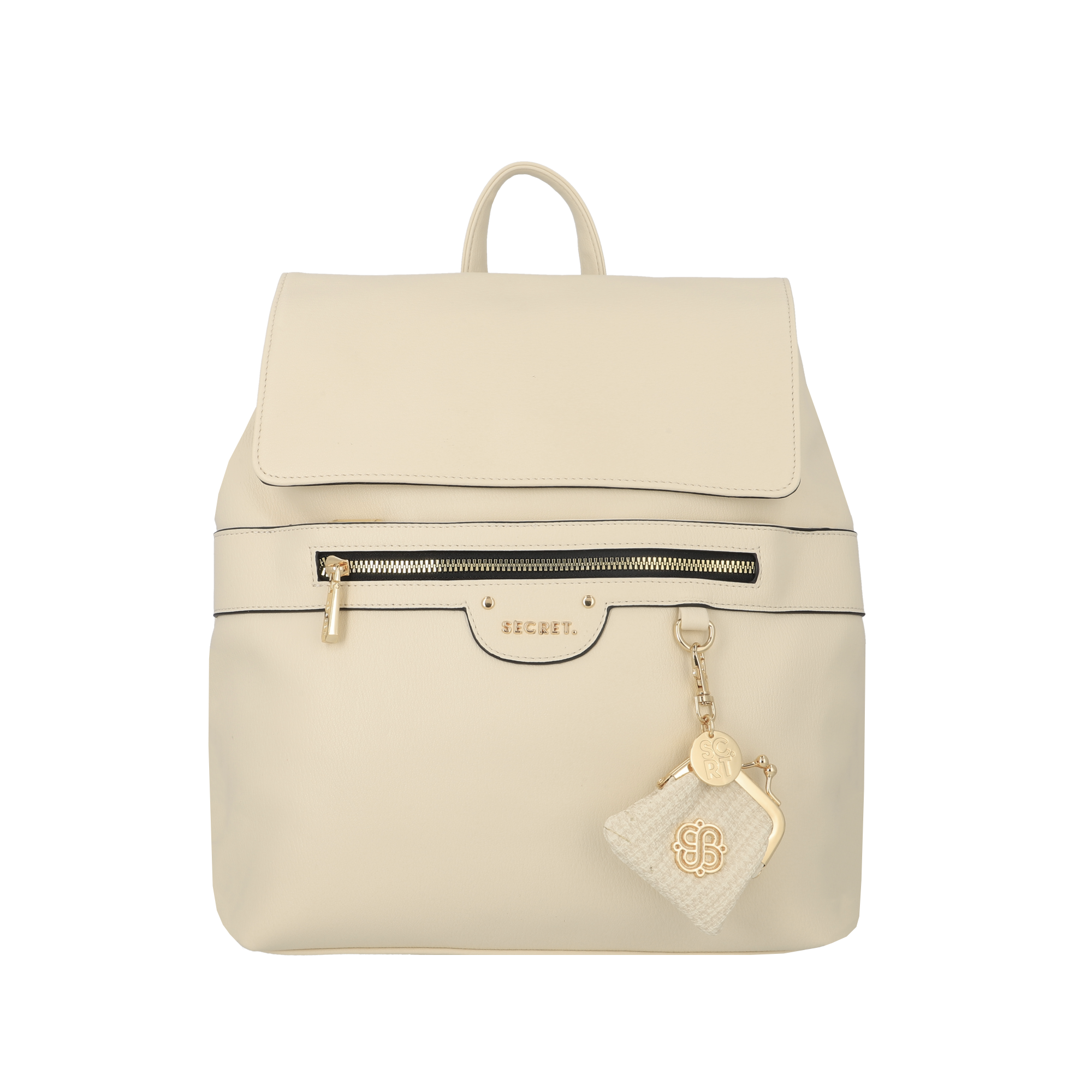 MOCHILA LISSE FW25 BEIGE L