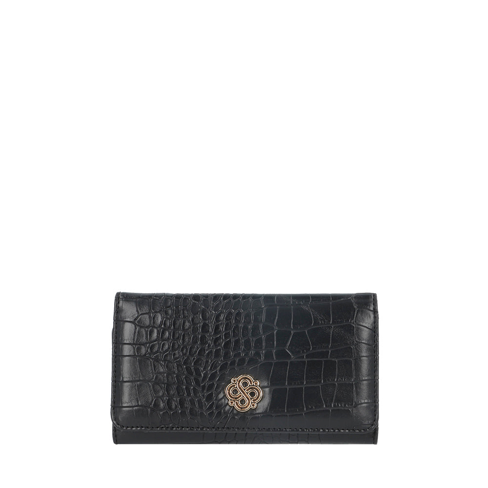 WALLET L 221 DAKOTA SS25 NEGRO