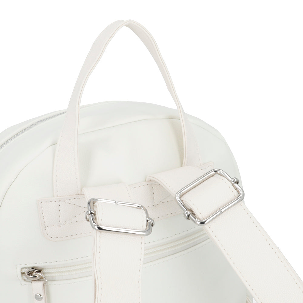 BACKPACK M GRECIA SS25 BLANCO