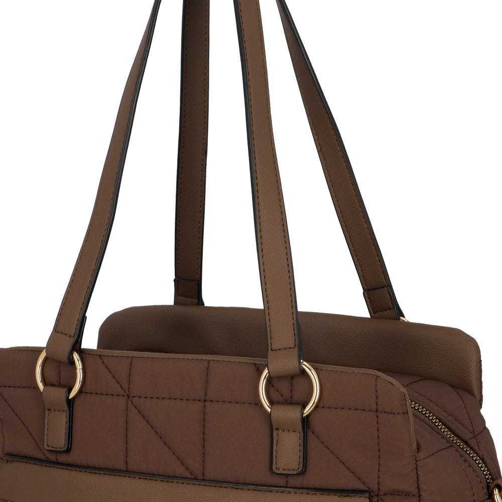 CARTERA DE HOMBRO ASPEN FW25 CAFÉ L