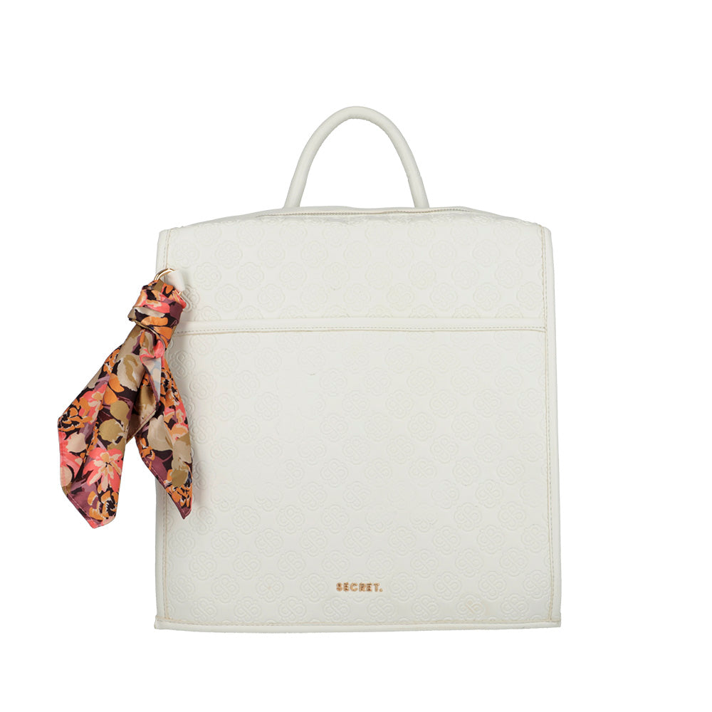 BACKPACK L CALABRIA SS25 BLANCO