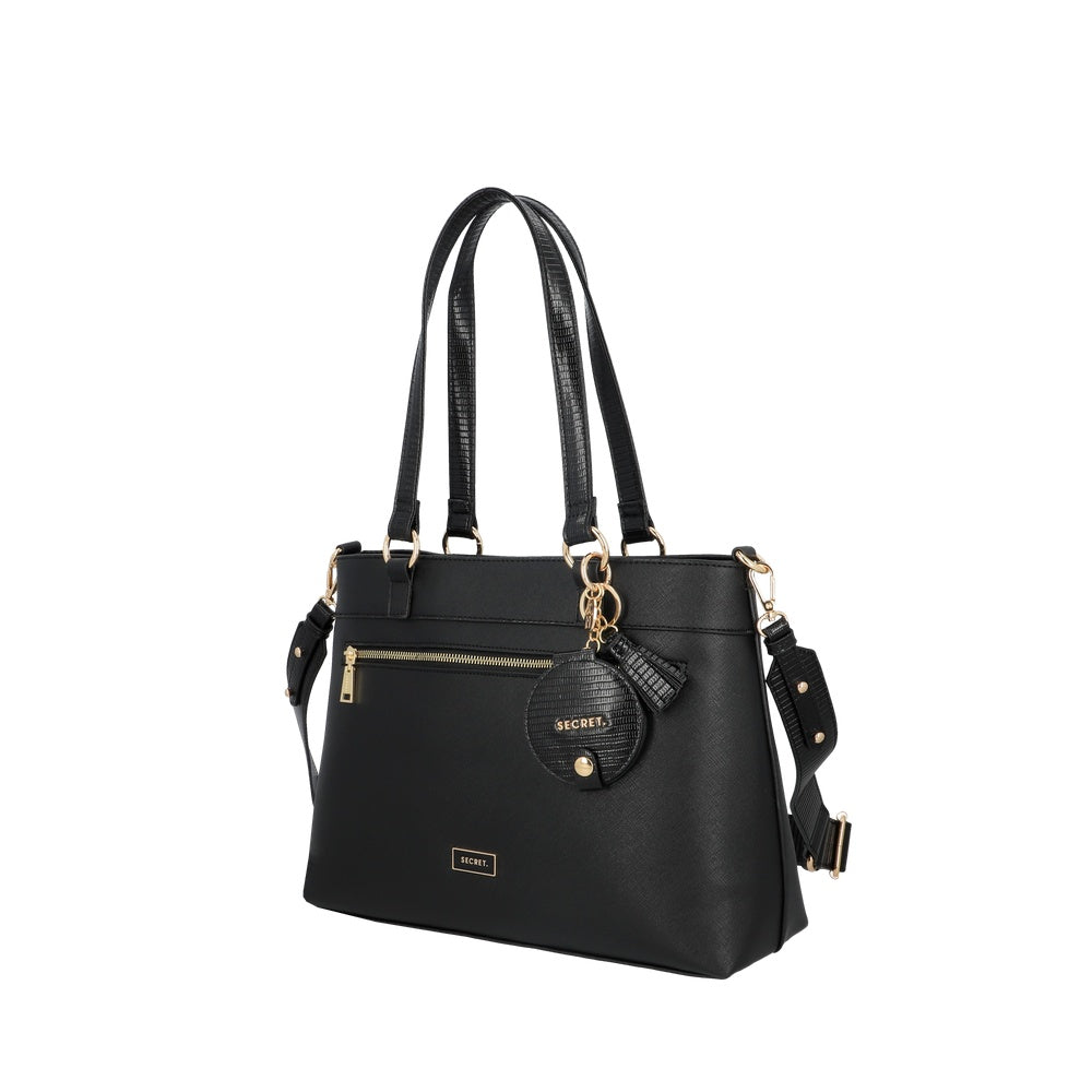 TOTE ALBACETE FW25 NEGRO L