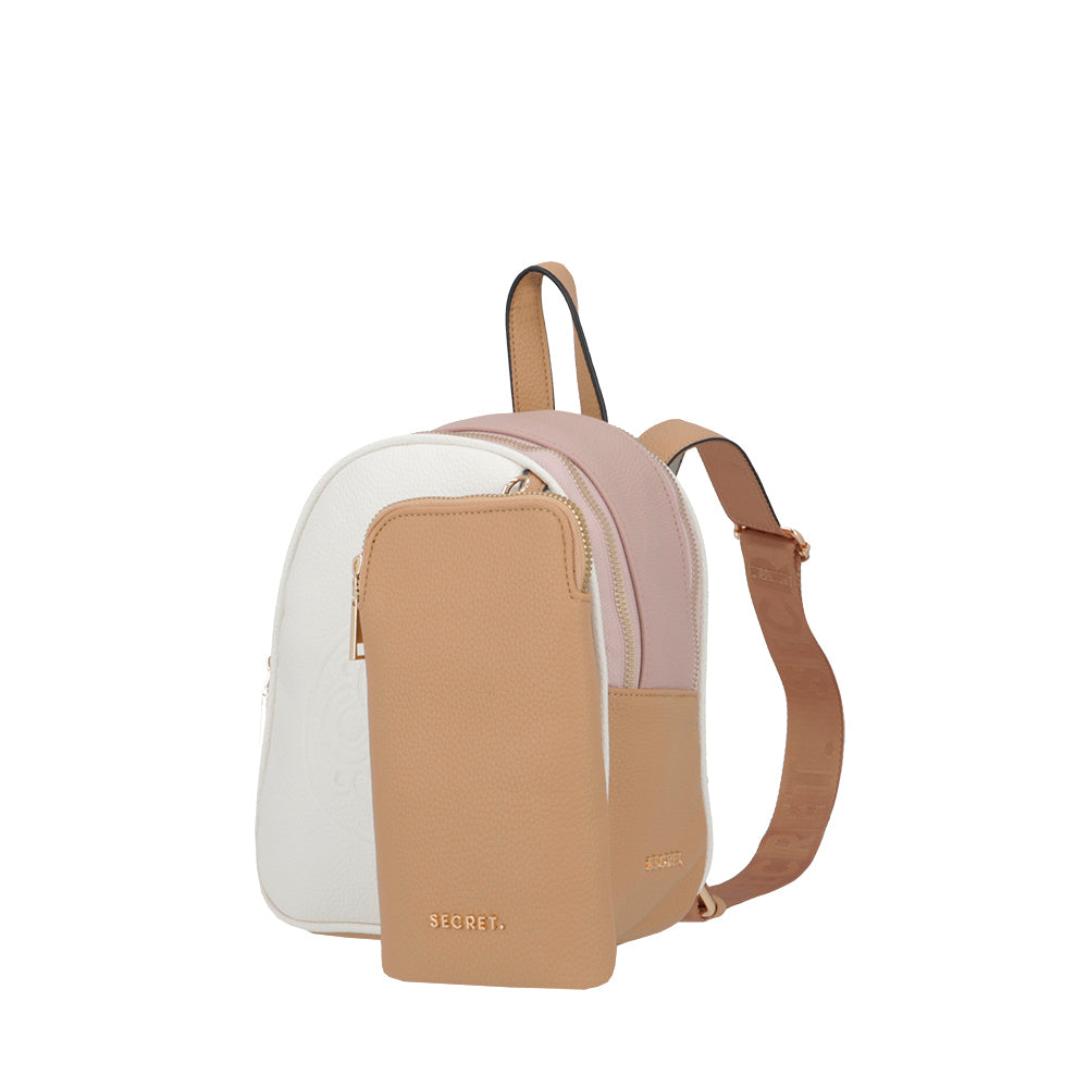 Mochila Glasgow blanca pequeña