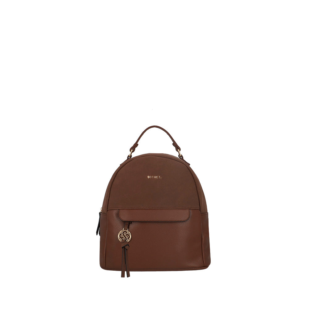 MOCHILA LAURENS FW25 CAFÉ M