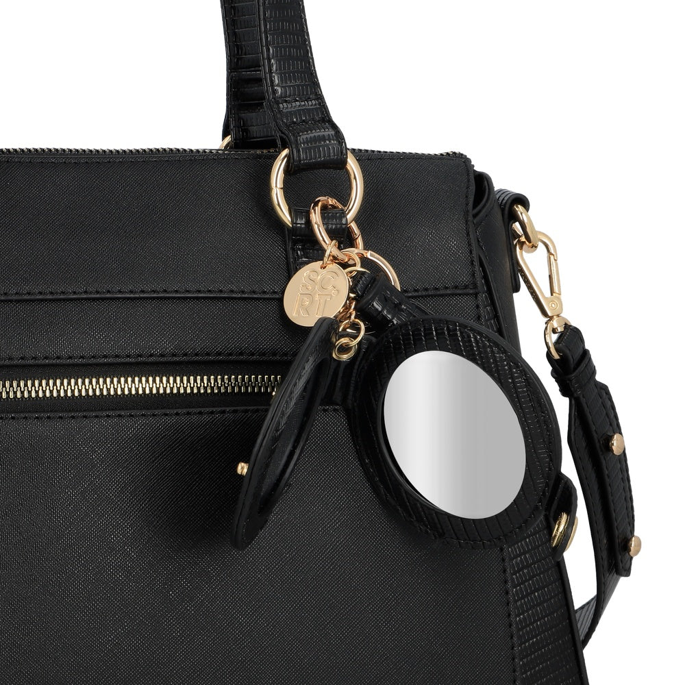 CARTERA DE HOMBRO ALBACETE FW25 NEGRO L