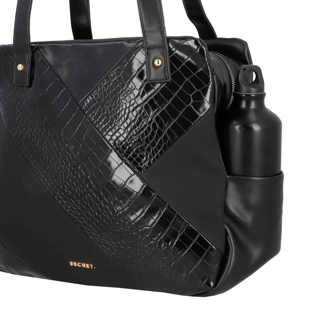 CARTERA DE HOMBRO EDE FW25 NEGRO L