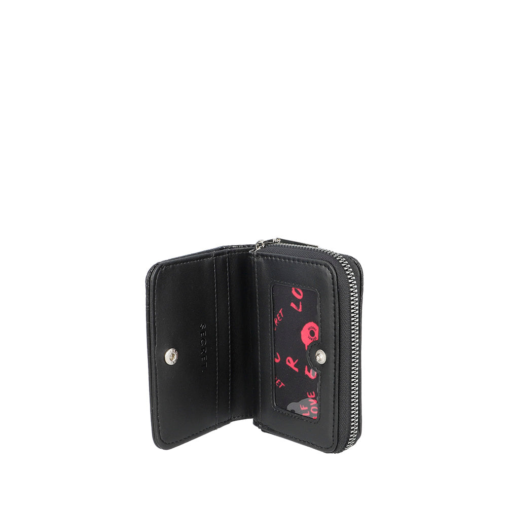 BILLETERA LOVE FW25 NEGRO S