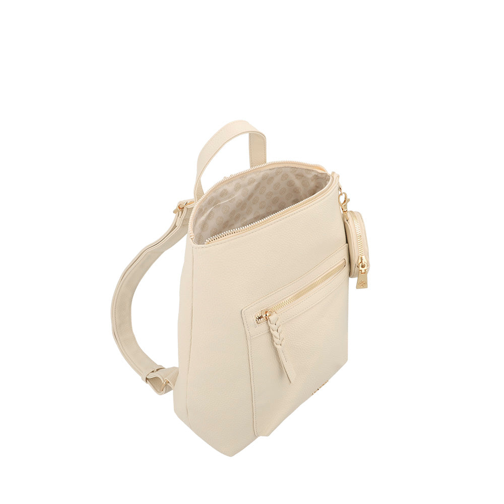 MOCHILA IBIZA FW25 BEIGE M