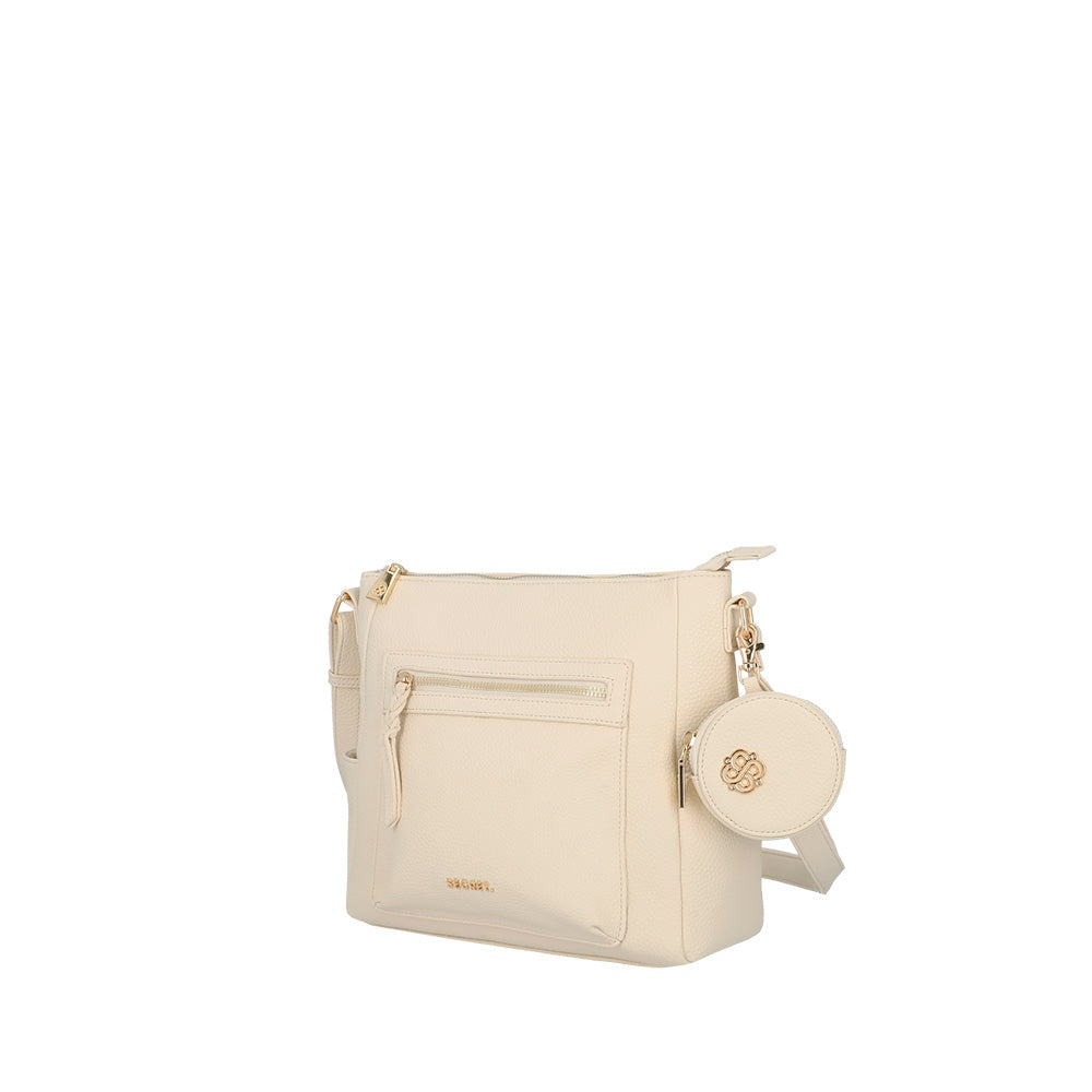 BANDOLERA IBIZA FW25 BEIGE M