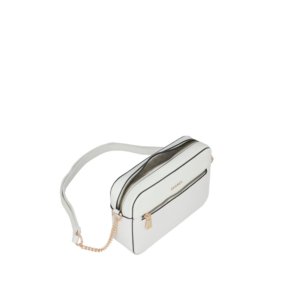 CROSS BAG S VIRGINIA SS25 BLANCO