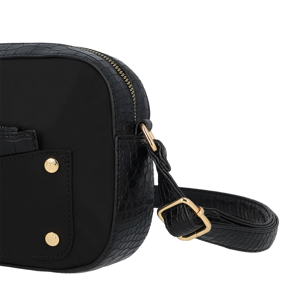 BANDOLERA GIRONA FW25 NEGRO S
