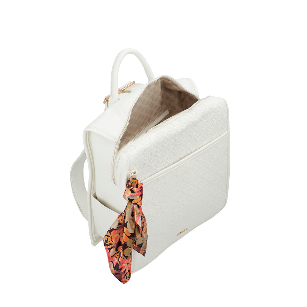 BACKPACK L CALABRIA SS25 BLANCO