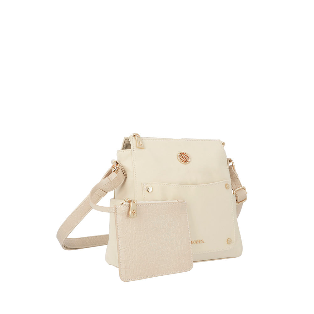 BANDOLERA GIRONA FW25 BEIGE M