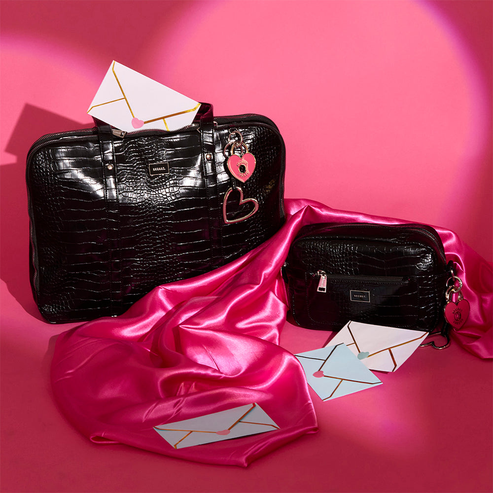 CARTERA PARA NOTEBOOK LOVE FW25 NEGRO L 