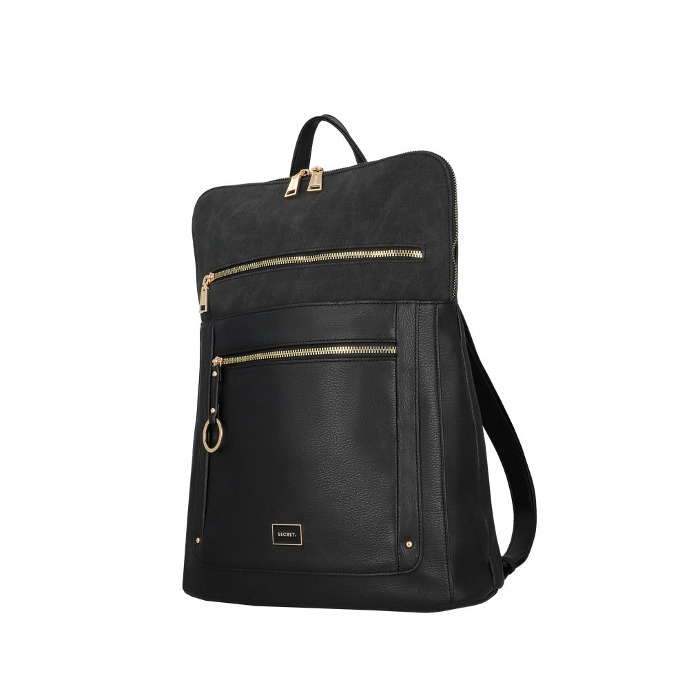 MOCHILA PARA NOTEBOOK LOURDES FW25 NEGRO XL