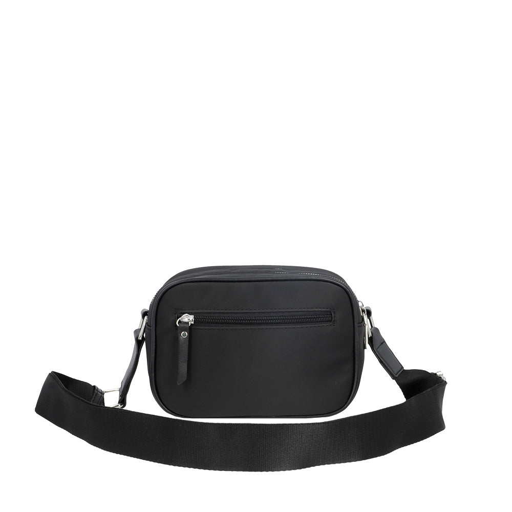 BANDOLERA MYKONOS SS25 NEGRO S