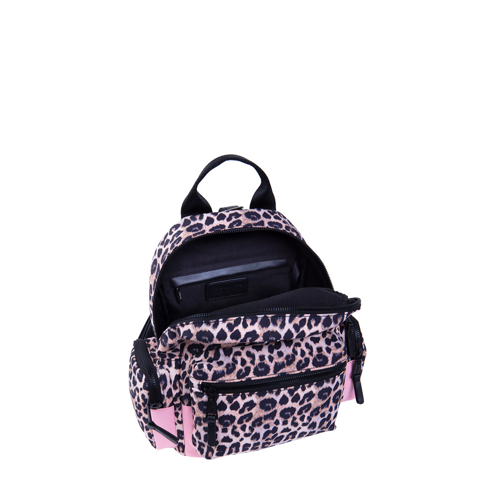 Mochila de mujer Munich Leopard mediana