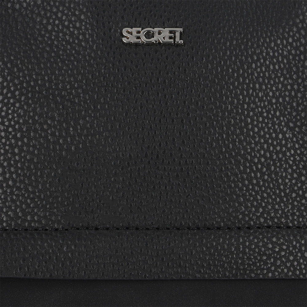 Mochila negra de mujer Burdeos grande – Secret Chile