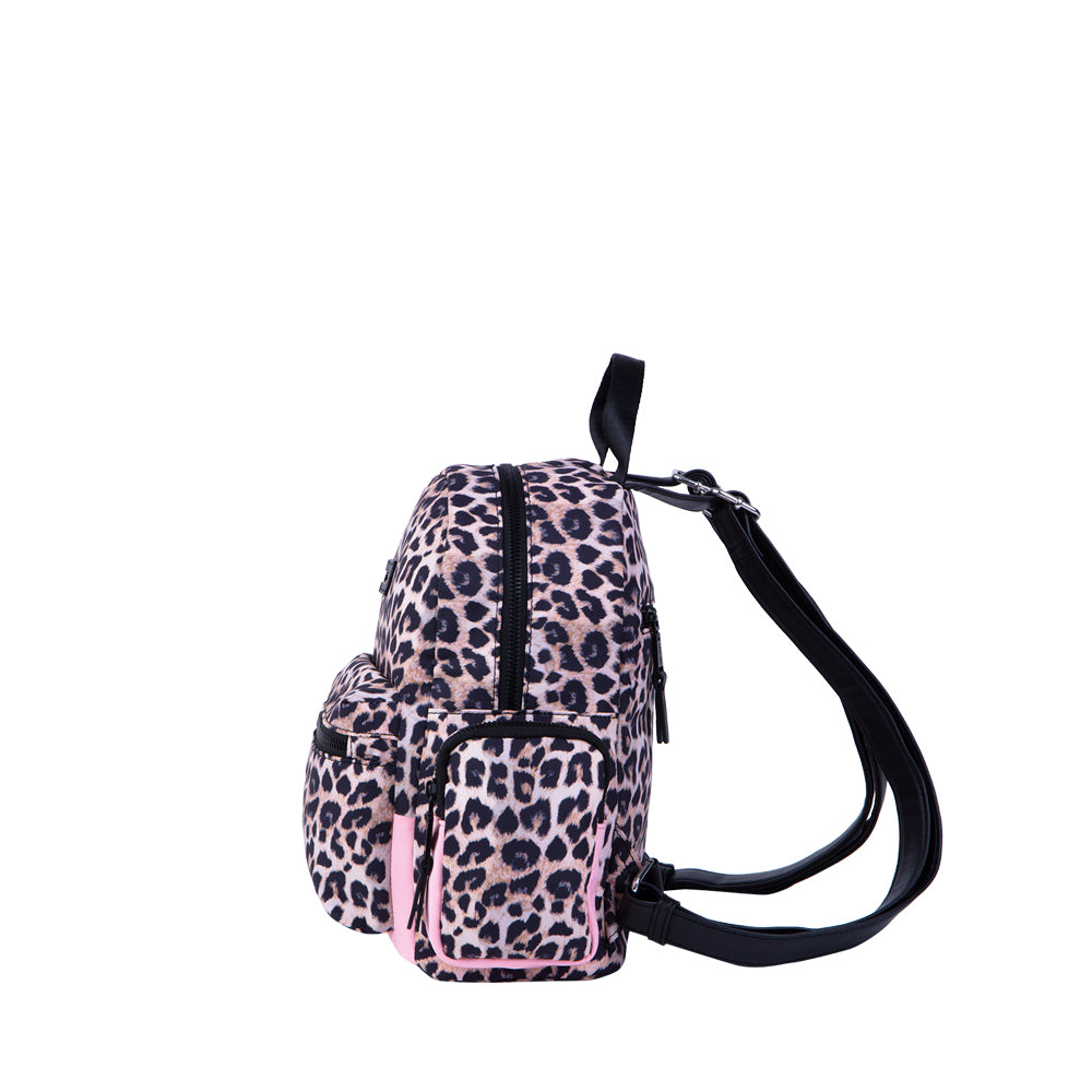 Mochila de mujer Munich Leopard mediana