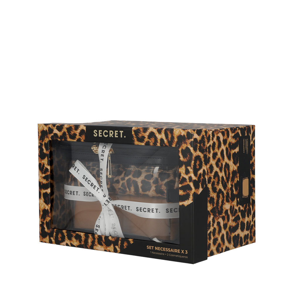 Caja pack de regalo Fashion Brescia Leopard