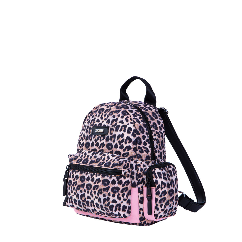 Mochila de mujer Munich Leopard mediana