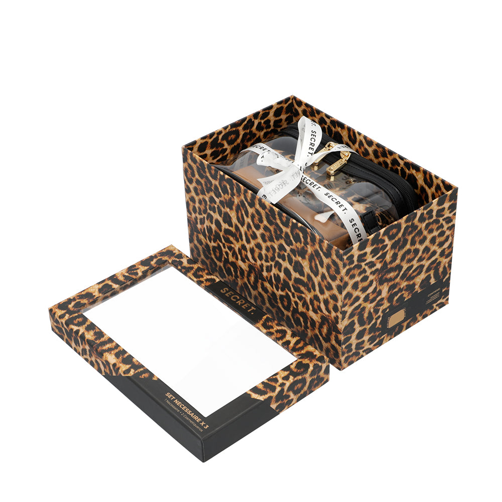 Caja pack de regalo Fashion Brescia Leopard